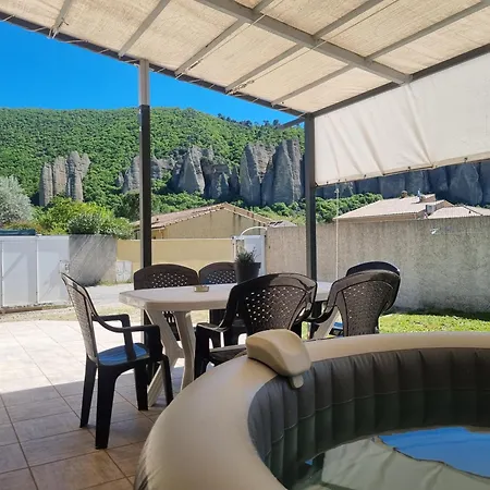 Maison Avec Jacuzzi Et Vue Sur Les Penitents